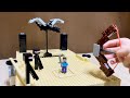 Lego Minecraft ENDER DRAGON Game! - The End