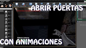 Unreal Engine 4: Tutorial Abrir puertas con animación de personaje (español)