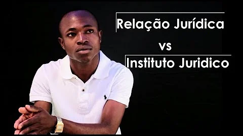 Qual o instituto jurídico?