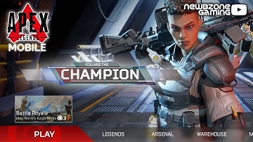 APEX LEGENDS MOBILE Beta Gameplay | Android & IOS