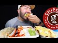 Chipotle Mukbang + Nachos & Grilled Chicken Quesadilla