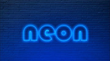 RETRO NEON TEXT ANIMATION II KINEMASTER TUTORIAL II SSDROID