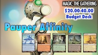 MTG -  Ready to Bootup in Pauper? The $20-40 Affinity Deck for Magic: The Gathering