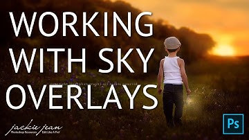 Working With Sky Overlays In Adobe Photoshop #creativephotoediting #learnphotoediting