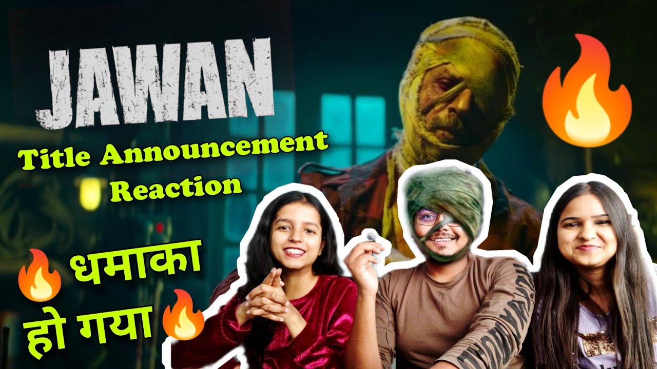 Jawan Teaser Title Announcement Reaction | Shah Rukh Khan | Atlee Kumar | The King Is Back 🔥🔥