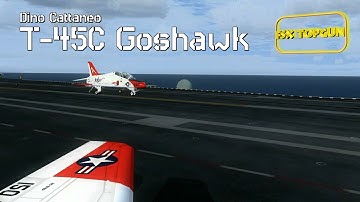 FSX T-45C Goshawk (McDonnell Douglas, now Boeing) - US Navy carrier-capable trainer