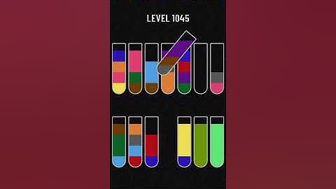 Water Sort Puzzle level 1045