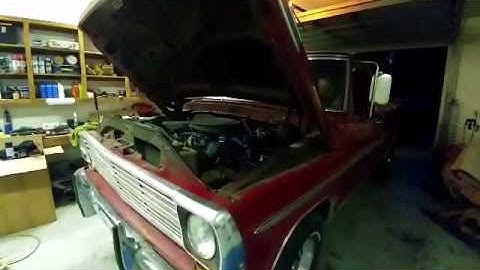 1969 F100 390/ C6 Open Headers
