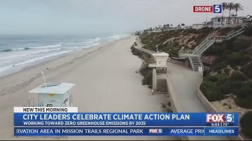 City Leaders Celebrate Climate Action Plan