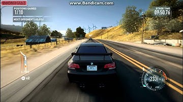 Need For Speed  THE RUN gameplay GT540M