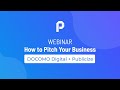 Webinar  how to pitch your business