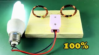 Amazing Generator Free Energy Using Magnet With Copper Wire 2021