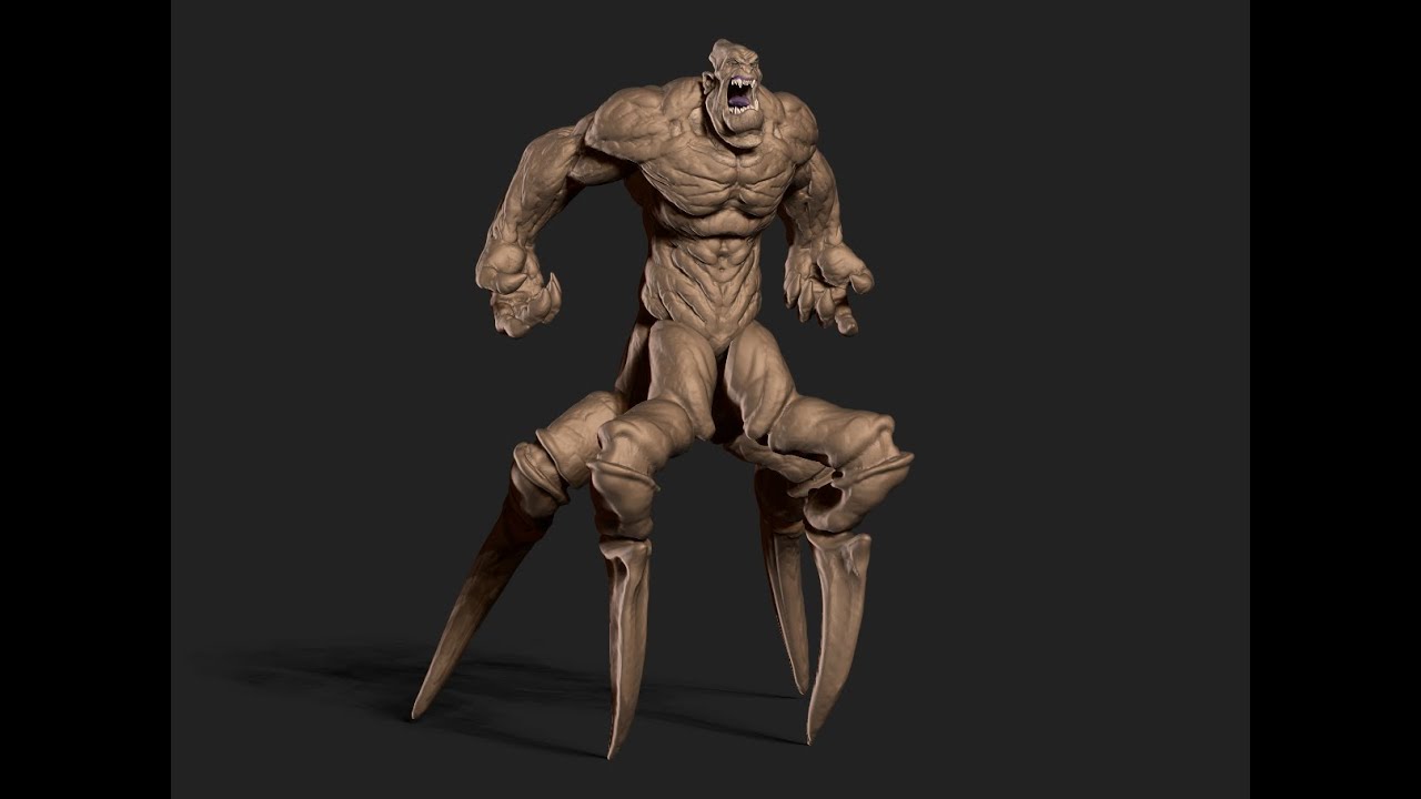 so muchmonster zbrush