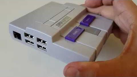 Apresentação do SNES Case Kintaro Super Kuma 9000 para Raspberry Pi 3