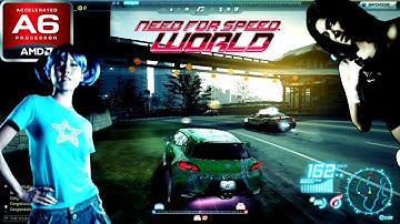 Need for Speed World (AMD A6, Radeon R4 Graphics) Low End PC (512MB)