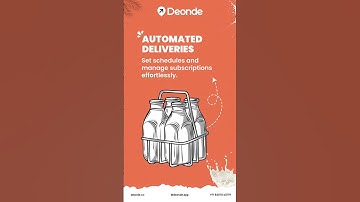 Lunch Milk Delivery Business with a White-Label App | 7-Day Setup