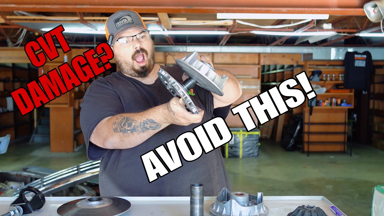 ПЕРЕСТАНЬТЕ игнорировать сцепление вариатора! Владельцам квадроциклов и UTV обязательно ознакомьт...