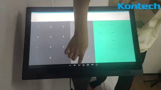 Kontech Touch Screen Kiosk Designed For Information Inquiring In Indoor Conditions