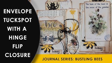 Envelope Tuckspot with a Hinge Tag Flip Closure