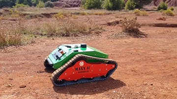 MAXXII - Outdoor navigation with All Terrain Tracked Robot