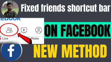 Fixed friends shortcut bar missing on Facebook 2024