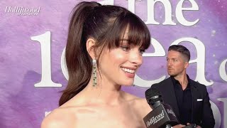 Anne Hathaway Gets Emotional, Compares 'The Idea of You' Premiere to 'The Princess Diaries' by The Hollywood Reporter 2,818 views 6 days ago 1 minute, 34 seconds