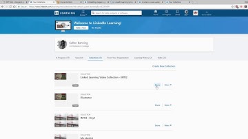 LinkedinLearning How to add a video to Blackboard