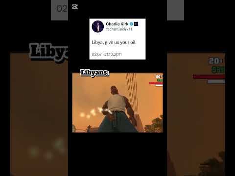 I Think Libya Isn T Giving Free Oil Libya Meme Viral Short Charliekirk Funny Edit Tiktok 