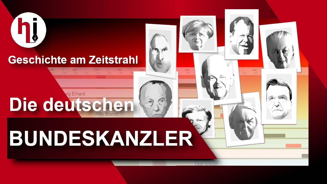 Wie Oft Darf Man Als Bundeskanzler Gewählt Werden Die deutschen Bundeskanzler am Zeitstrahl erklärt (2023) - YouTube