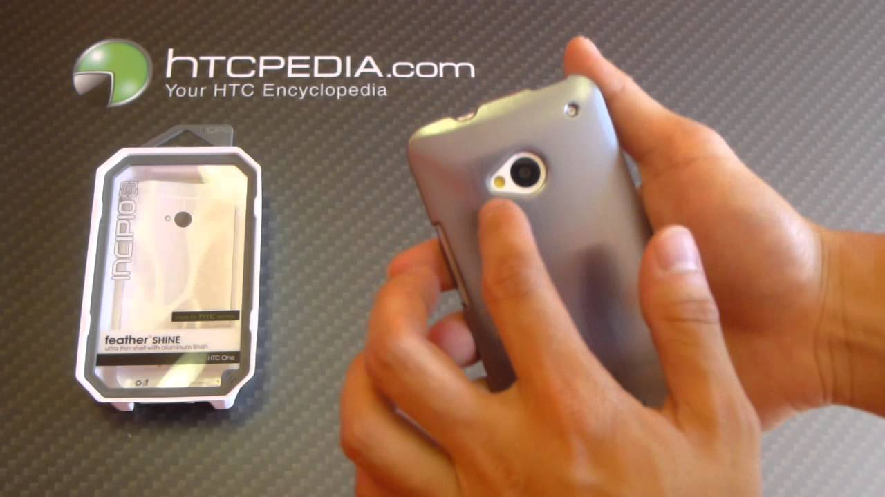 HTC One Incipio feather SHINE Ultra Thin Shell with Aluminum Finish