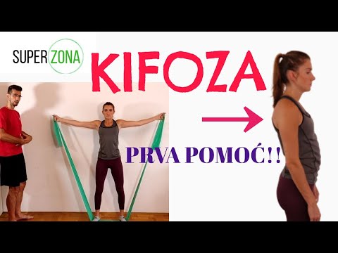 KIFOZA - Kifotično loše držanje - PRVA POMOĆ🆘