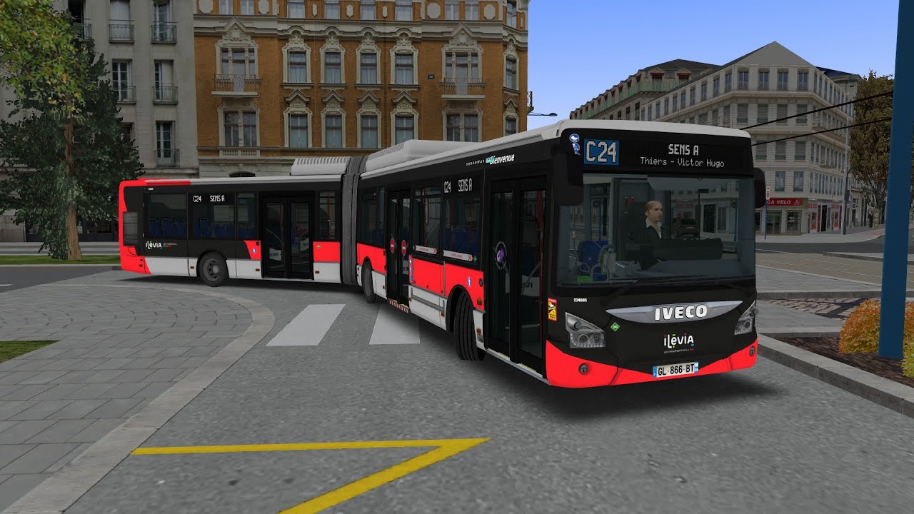 [OMSI 2] SAINT SERVAN LIGNE C24 SENS A (KICK DOWN) EN IVECO NEUTRAL POWER