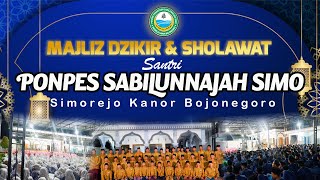 MAJLIZ DZIKIR DAN SHOLAWAT SANTRI SABILUNNAJAH SIMO