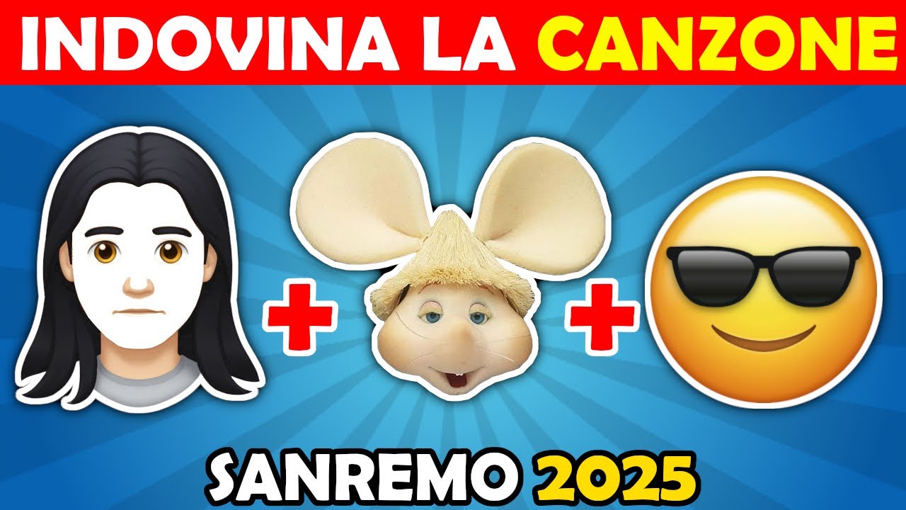 Indovina la Canzone di Sanremo dalle Emoji | Quiz Infinity - YouTube