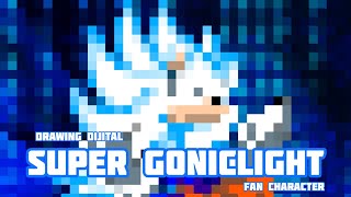 Drawing Digital - Super Goniclight (Fan Character) Official