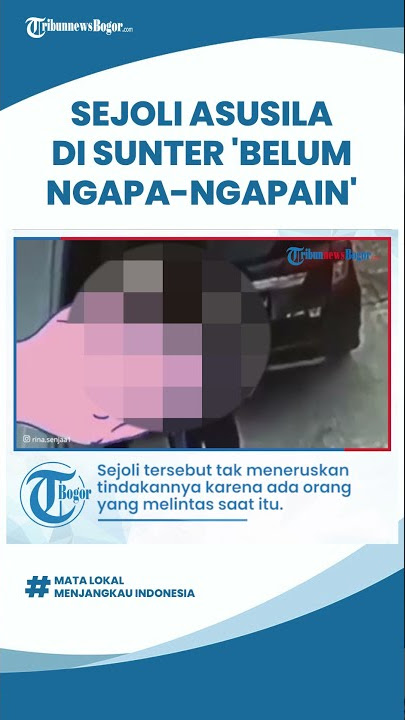 Sejoli Sunter Berbuat Asusila di Belakang Mobil Diinterogasi, Kapolsek: Belum Sempat Ngapa-ngapain