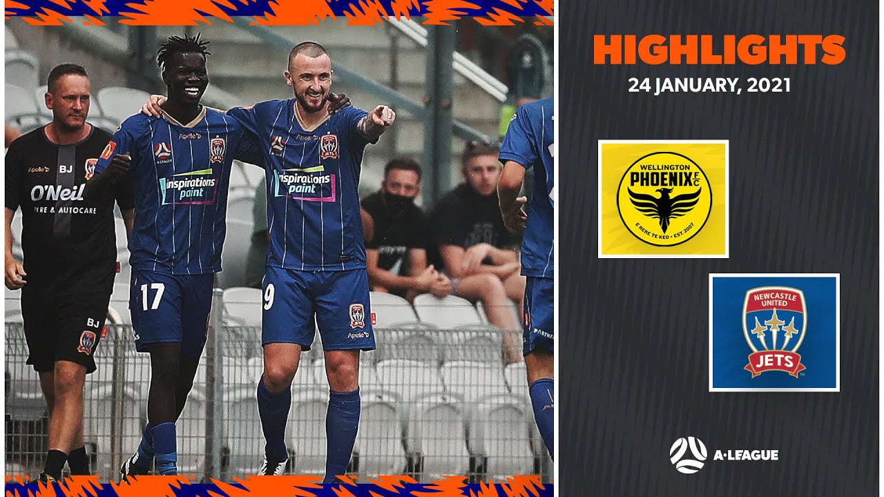 HIGHLIGHTS Wellington Phoenix v Newcastle Jets January 24 ALeague 2020/21 Season YouTube HIGHLIGHTS Wellington Phoenix v Newcastle Jets January 24 ALeague 2020/21 Season YouTube