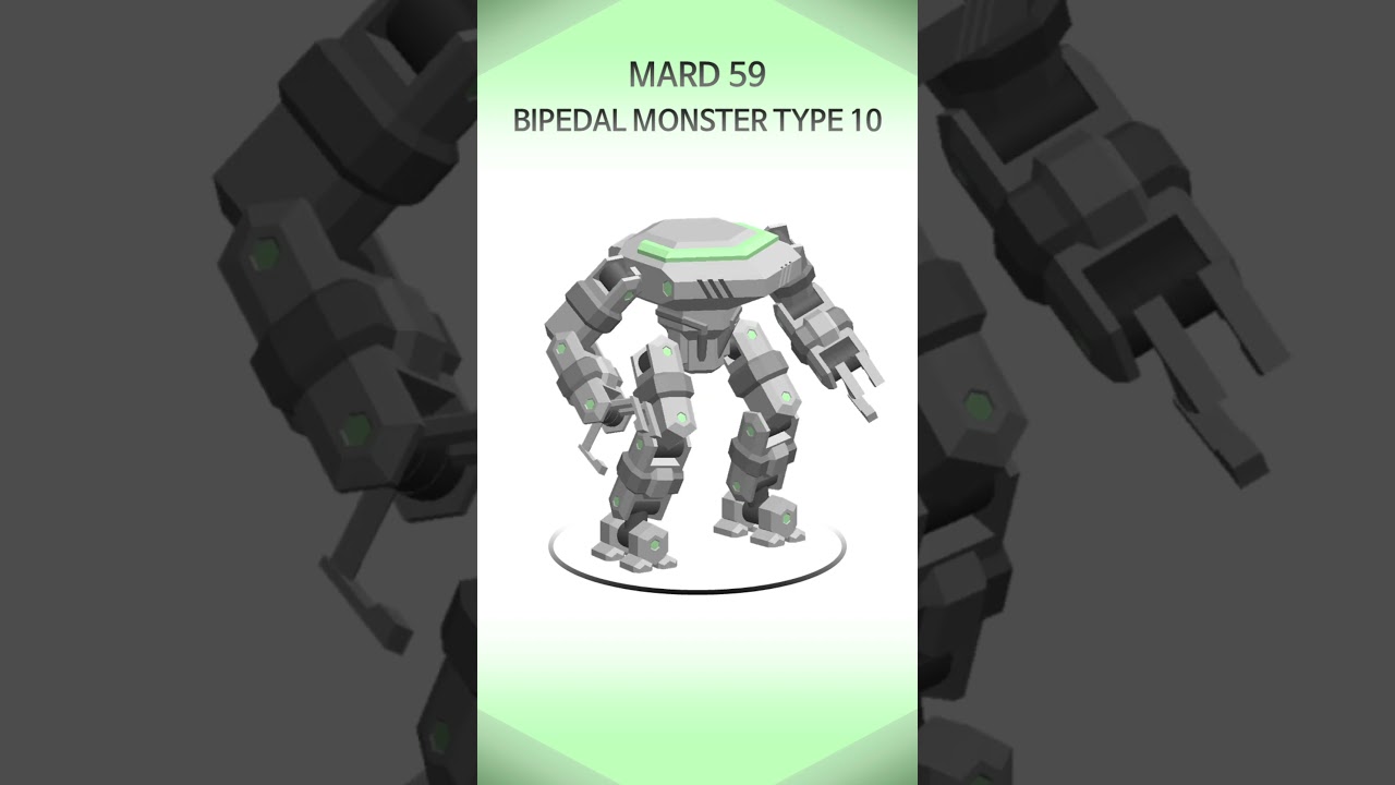 MARD [59] Bipedal Monster Robot Type 10 animation 