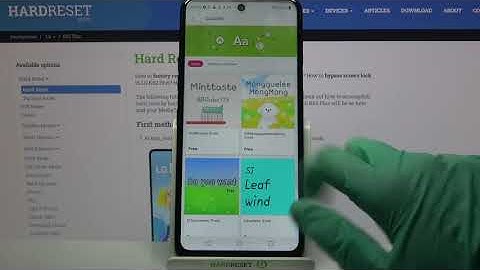 How to Change Font Style in LG K62 Plus – Find Font Options