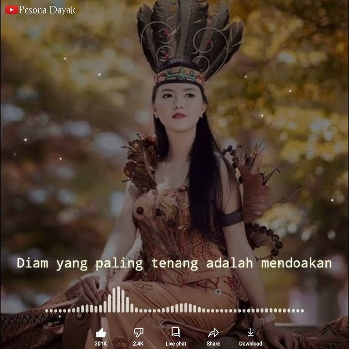 Story wa persi dayak||instrumen sape