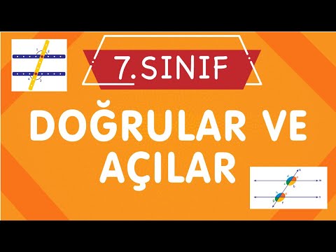 DOĞRULAR ve AÇILAR 7.Sınıf Matematik Yeni Nesil Konu Anlatımı (UZAKTAN EĞİTİM)