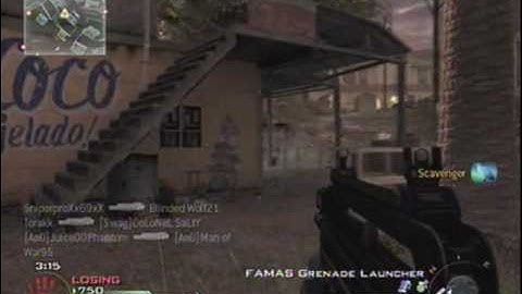 Noob Tube Madness CoD: MW2 Infinite ammo glitch