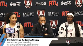 Preseason, ATL vs. WAS Postgame Press Conference (5/4)