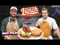 Nick Foles Makes Burgers For Andy Reid | What's For Lunch Presented By Pepsi