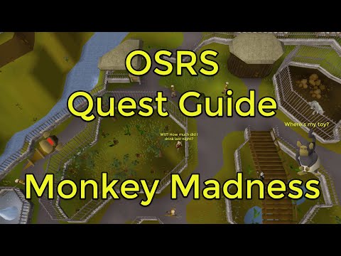 OSRS - Monkey Madness 1 Quest Guide