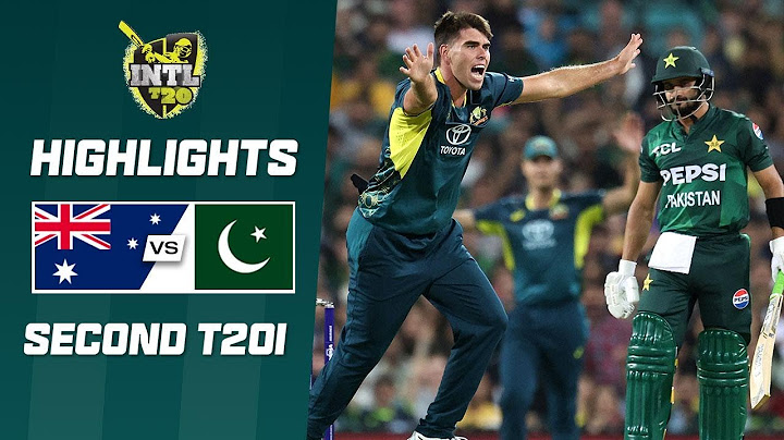 Australia v Pakistan | Second T20I | T20I Series 2024-25