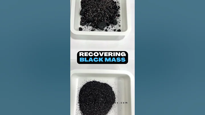 Recovering Black Mass from Battery Shreds | Elcan Industries