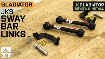 Jeep Gladiator JT JKS Manufacturing Quicker Disconnect Sway Bar Links Review & Install