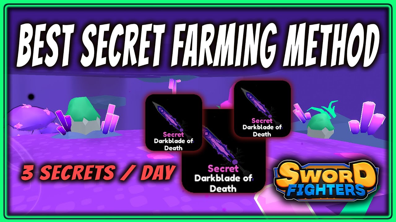 the-best-method-to-farm-secret-swords-sword-fighters-simulator-update-3-youtube