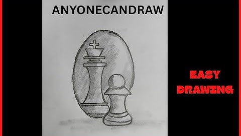 How to Draw Chess Pieces Part 1: The Pawn